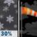 Sunday Night: Chance Light Snow then Partly Cloudy