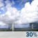 Sunday: Isolated Showers And Thunderstorms then Scattered Showers And Thunderstorms